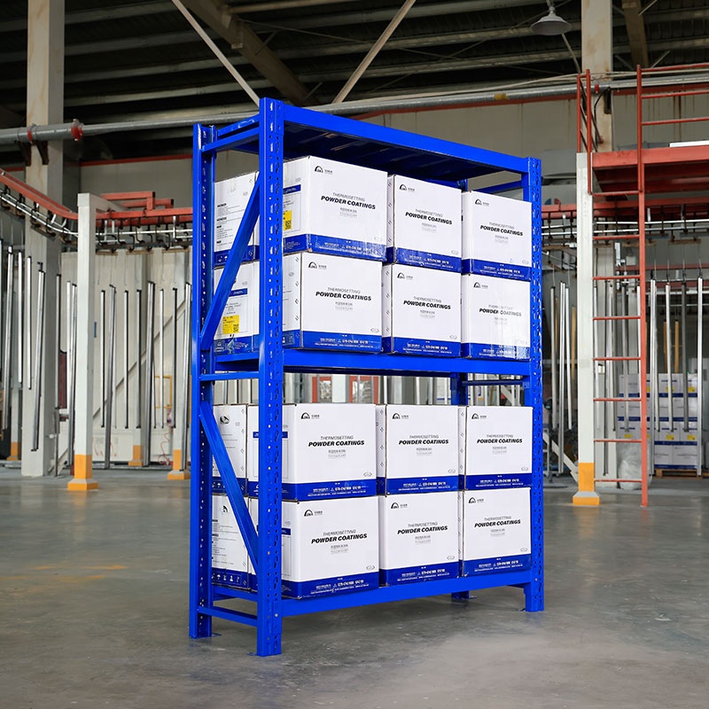 Industrial Long Span Warehouse Racks Steel Rack Adjustable Metal Storage Shelving