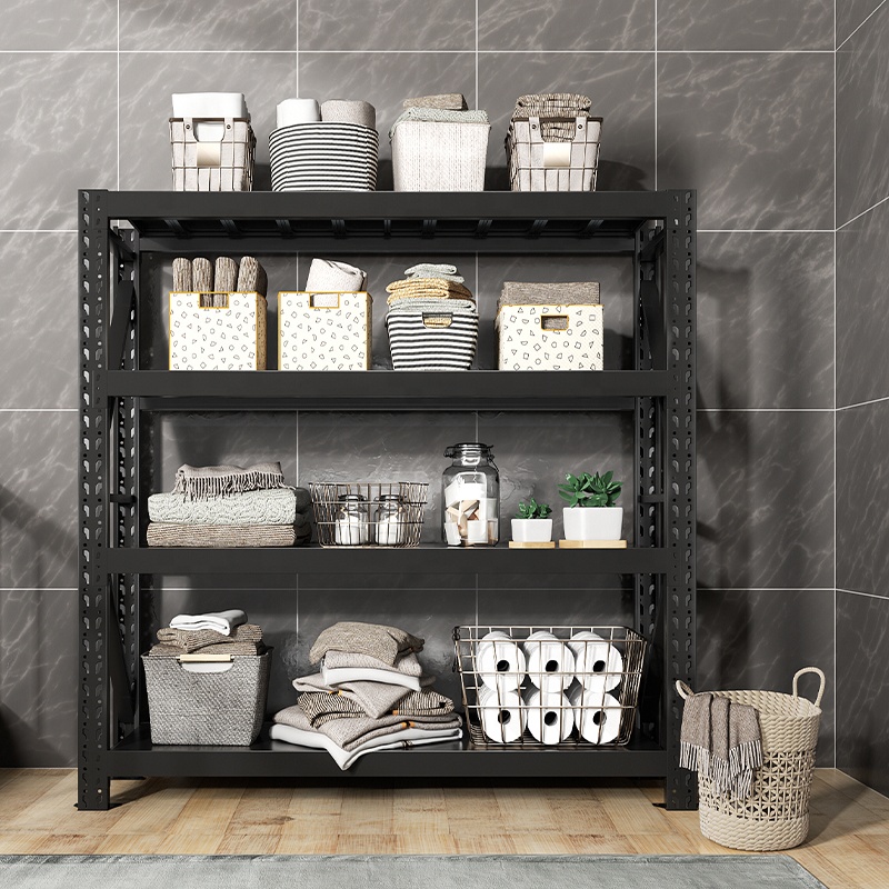 5 Tier Steel Adjustable Boltless Powder Coated Industrial Storage Rack Shelf Warehouse Racking System