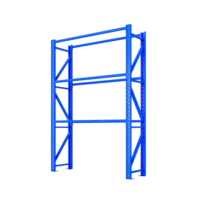 High-Level Clothing Rack with Painted Finish Simple Floor-Standing Coat Rack Hanging Rod Stand for Store and Warehouse