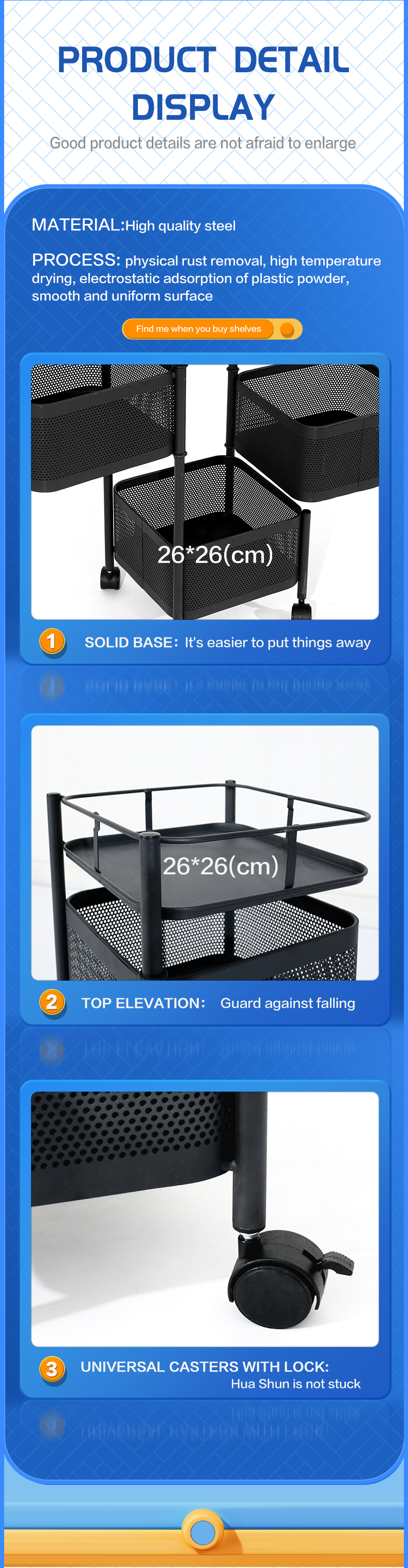 Rotating fruit and vegetable rack storage