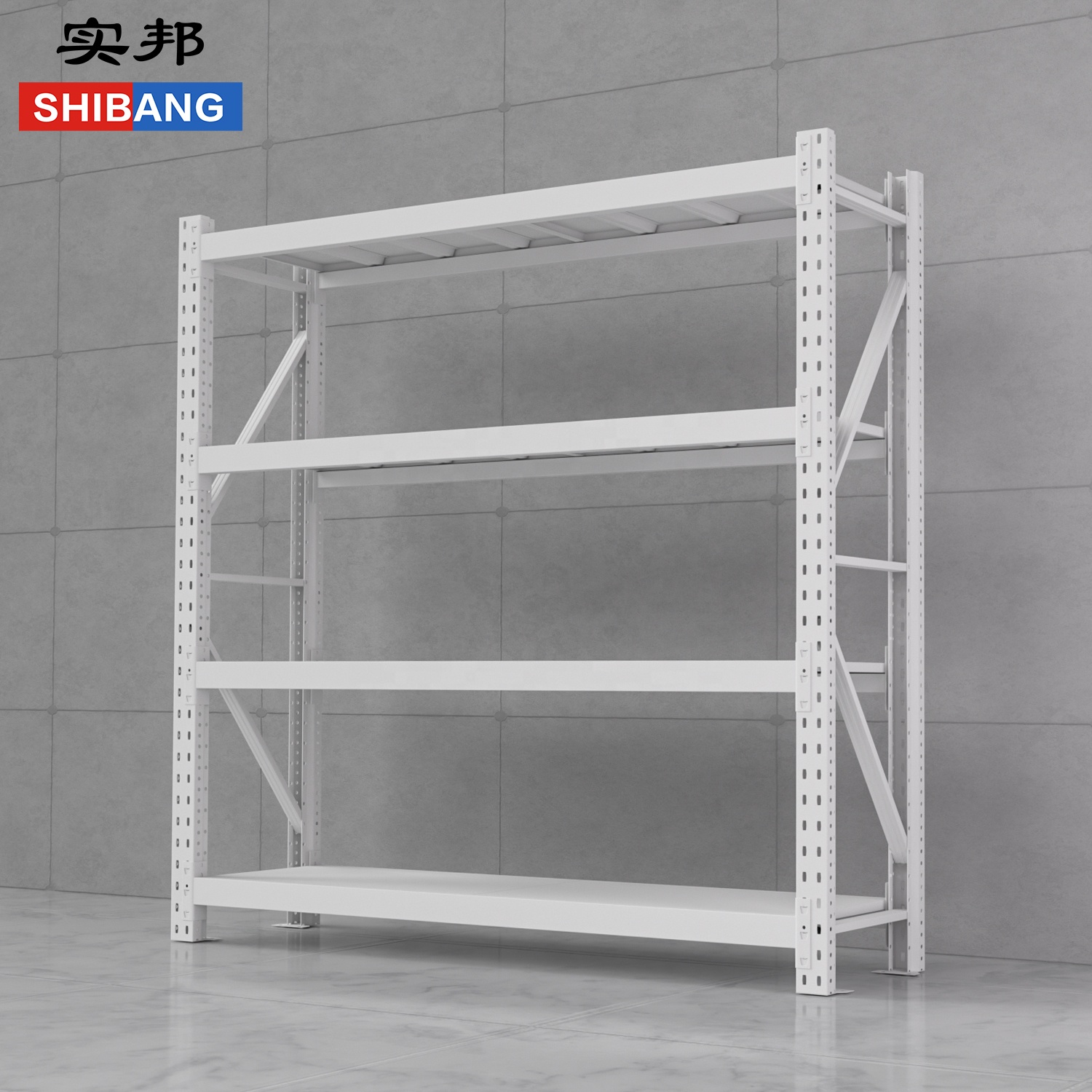 350KG Boltless Rack System Storage Racks Shelving Units Storage Shelves Heavy Duty Shelves for Warehouse