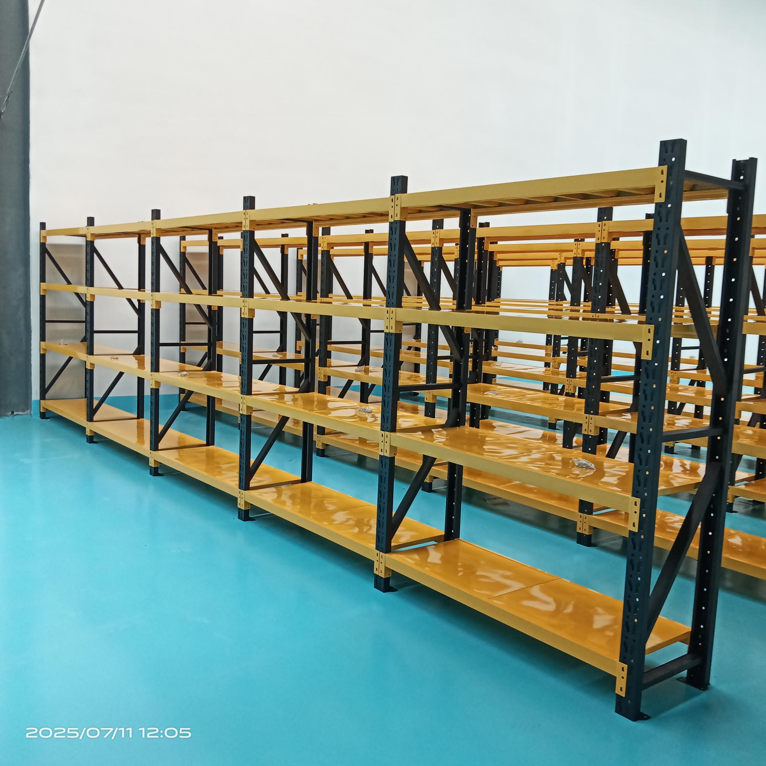 Customized Factory Supply Industrial Workshop Display Shelving  Storage Shelves Metal Material Storage Rack Display Racks