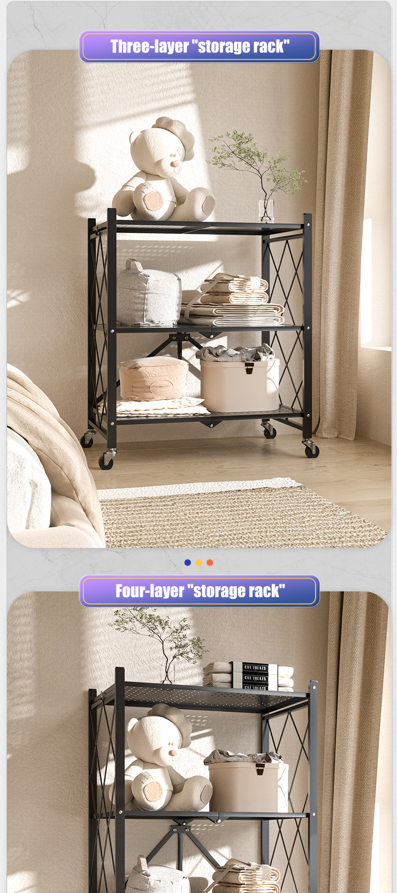 Storage rack loading capacity show