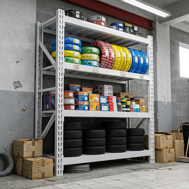 500KG Heavy Duty Multi-Level Steel Warehouse Racks Boltless Assembly Powder Coated Finish Corrosion Protection No Installation