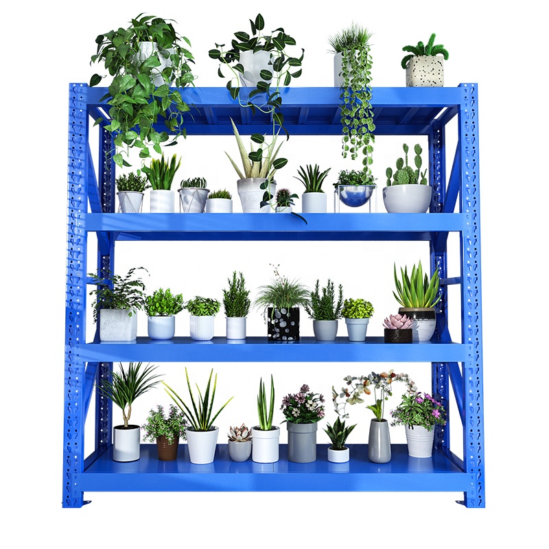 High Quality CE ISO Certification Boltless Adjustable Warehouse Light Duty Industrial Metal Shelving Q235 Steel Shelves