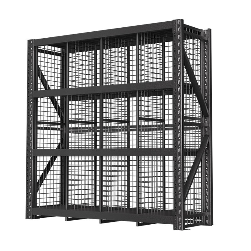 China Customized Good Quality Metal Rack and Shelf Dividers With Wire Mesh