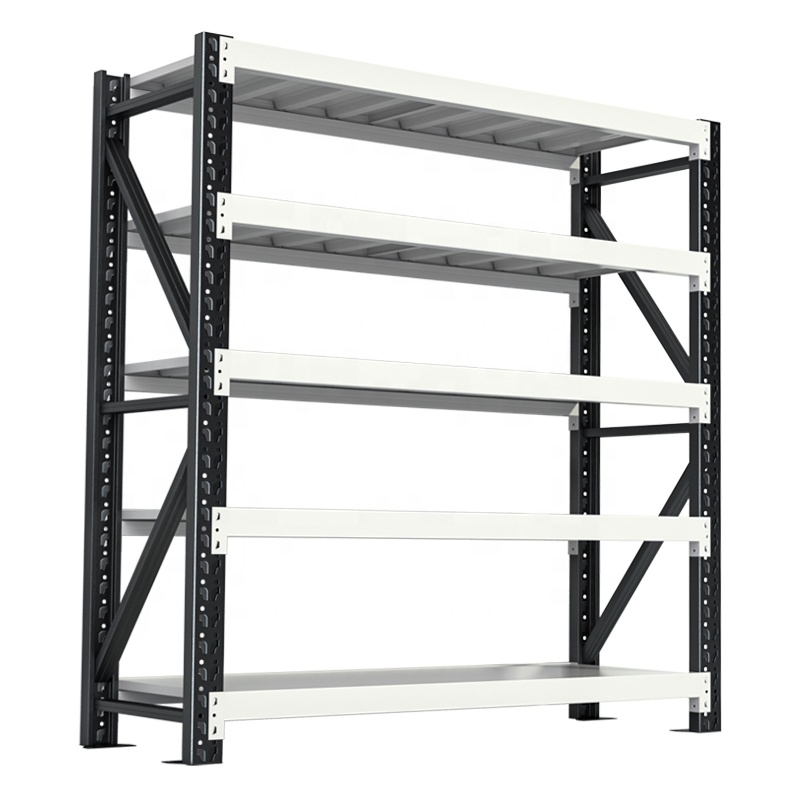 Storage Shelf Rack Metal Customizable Steel Item Surface Layers Adjustable Plate Warehouse Rack