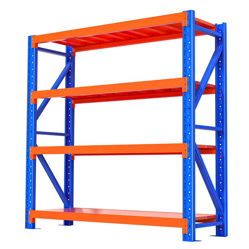 Unique Features Boltless Assembly Steel Warehouse Racking System Medium Duty Storage Racking Stacking Racks Shelves