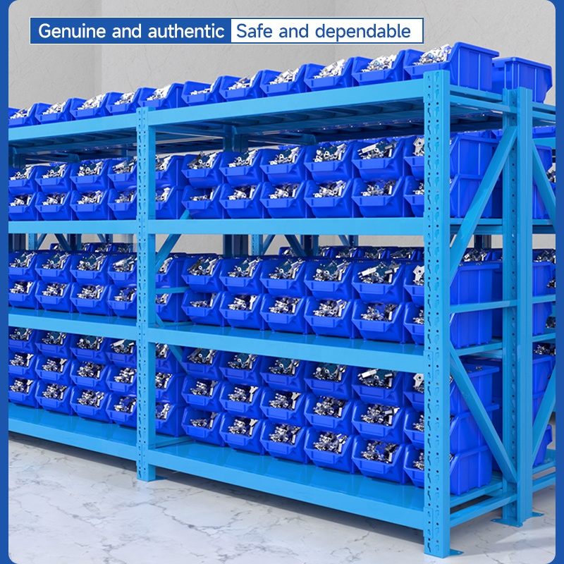 Heavy Duty Racks Steel Warehouse Shelving Rack Adjustable Storage Shelves for Warehouse and Home Garage Storage