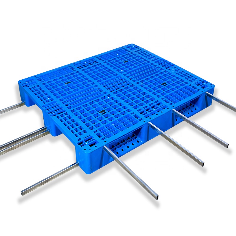 Shibang Warehouse Storage Racking Load 1500-6000KG 1100*1100*150mm Grid Surface Three Runner Logistics Forklift Pallet