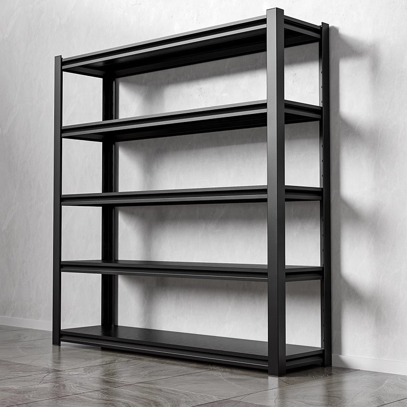 Wholesale 100KG Load Household 3 4 5 Tiers Shelf Metal Steel Boltless Shelving Kitchen Rack