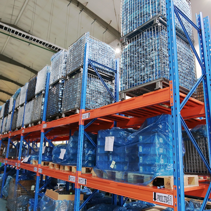 2000kg/Level Heavy Duty 5-Layer Steel Selective Pallet Rack Warehouse Racking System for Factory Storage