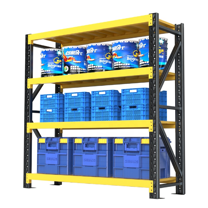 Fast Shipping Steel Shelving Light Duty Stacking Racks & Shelves for Garage Storage