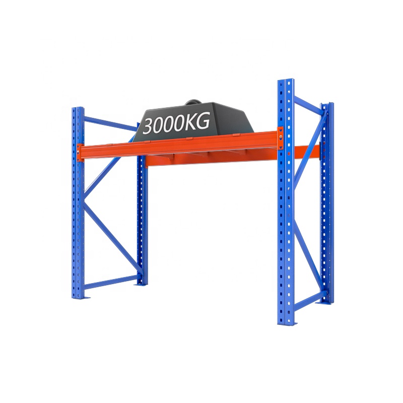 Economical Heavy Duty Cold Rolled Steel Multi-Level Selective Pallet Rack Corrosion Protection 250cm Layer Length for Warehouse