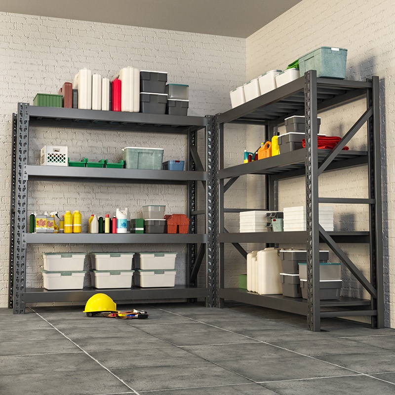 New Design Steel Frame 4/5 Layer Garage Stacking Shelf 300KG Heavy Duty Warehouse Storage Rack