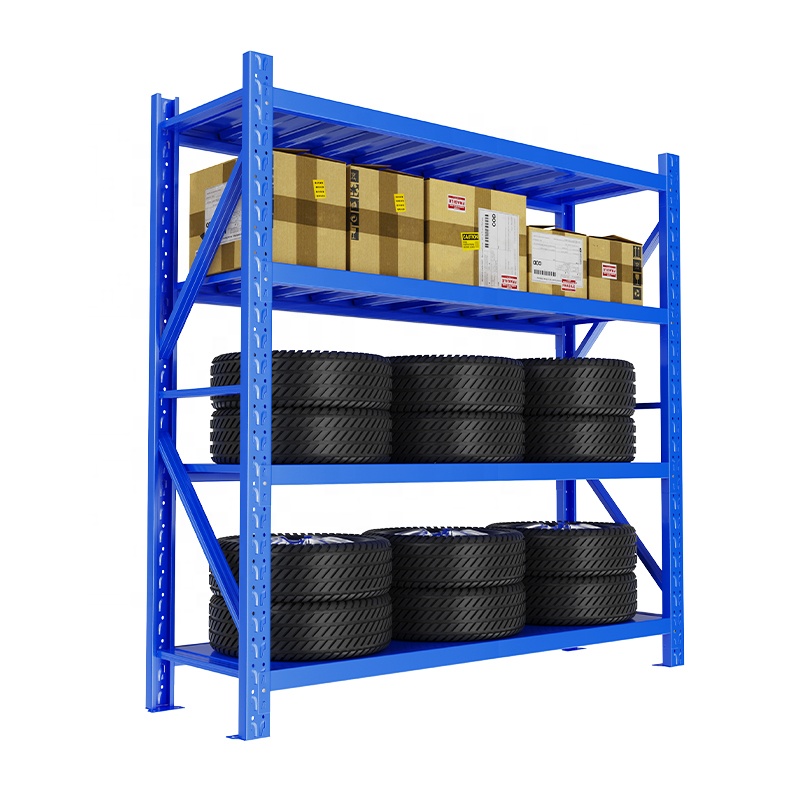 Shibang 800KG Wide Size Garage Storage Rack Adjustable Metal Shelving Unit Warehouse Organization Multipurpose Shelf