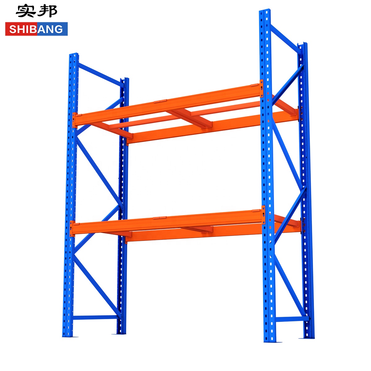 Wholesale Heavy Duty Steel Pallet Racking System Corrosion Protection CE Certified Powder Coated Storage Racks for Warehouse