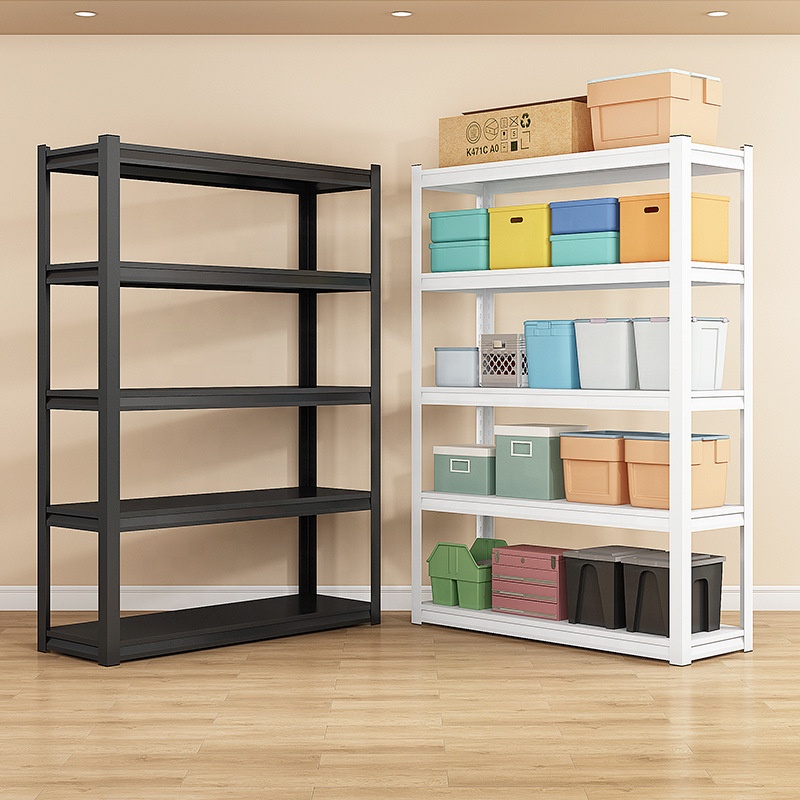 5 Layer Industrial Steel Boltless Corrosion Protection Garage Warehouse Rack Shelving Powder Coated Galvanized Home Tool Storage