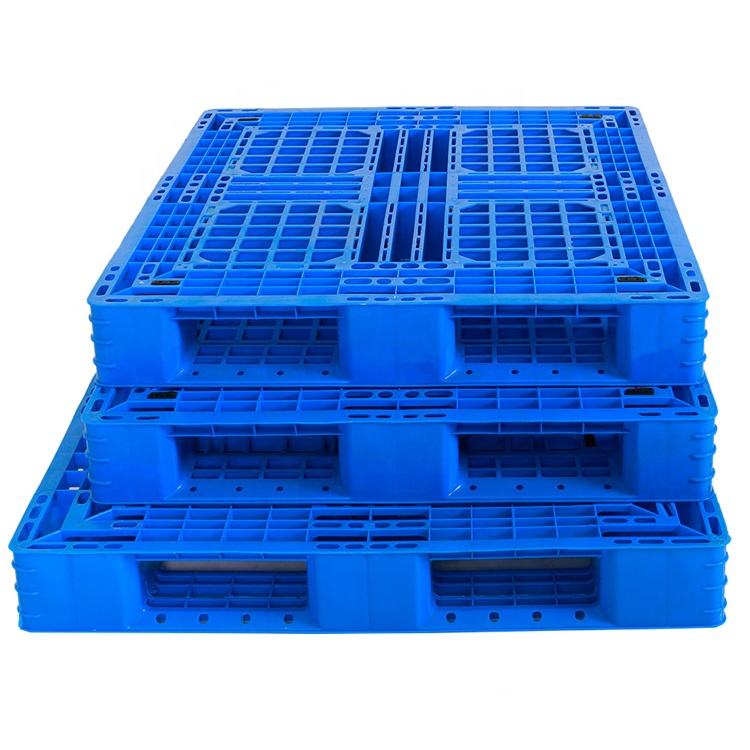 1200*1000*150mm Vented Double Slide Recycled Plastic Pallets