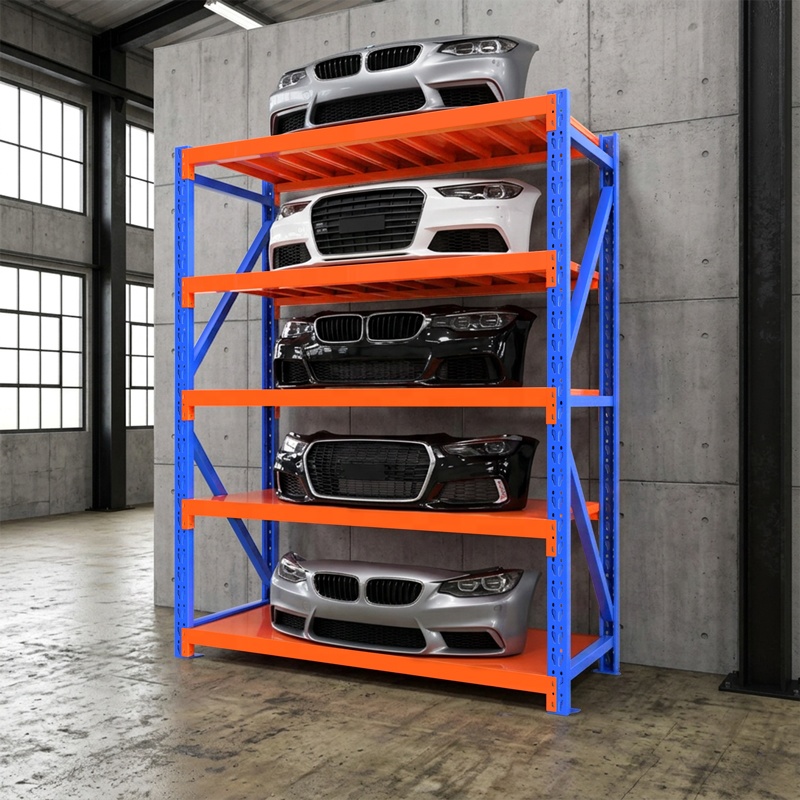 Shibang Factory Light Duty Metal Storage Rack Adjustable Steel Display Shelving Rack