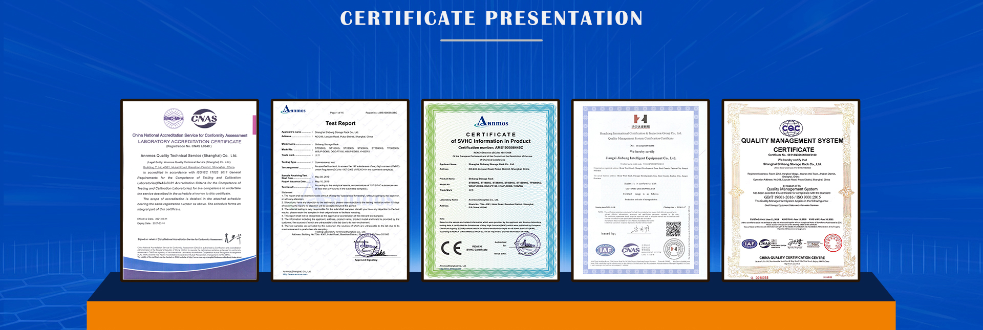 Product Certifications
