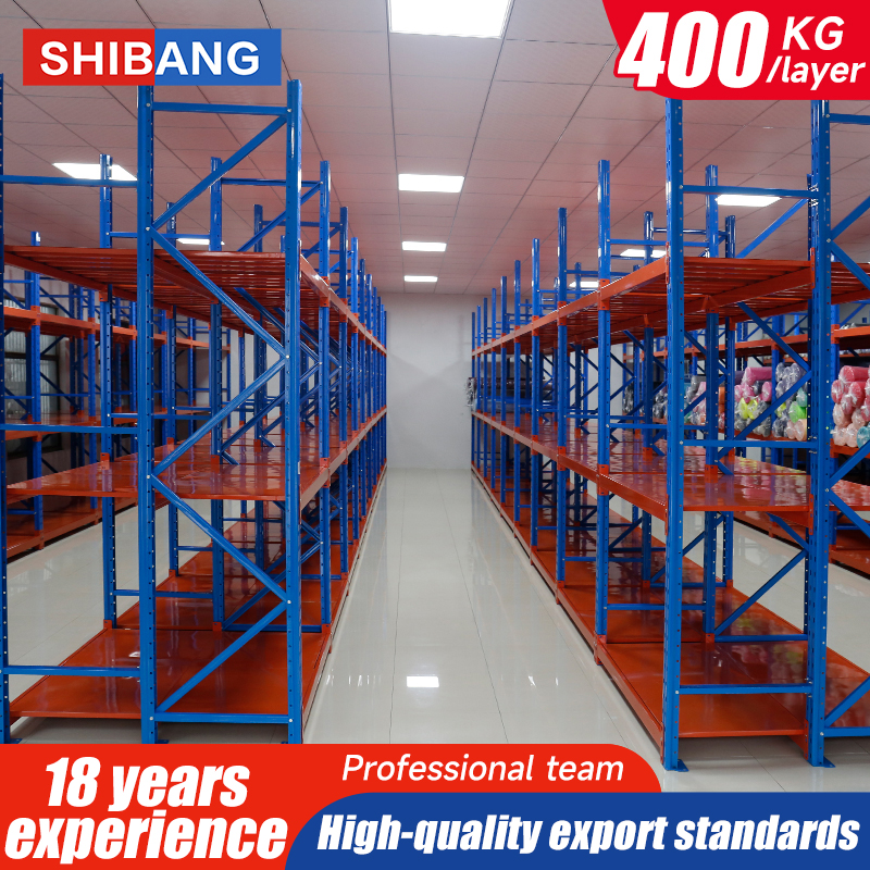 Long Span Adjustable Heavy Weight Warehouse Storage Pallet Shelves System Wide Width Rack for Industrial
