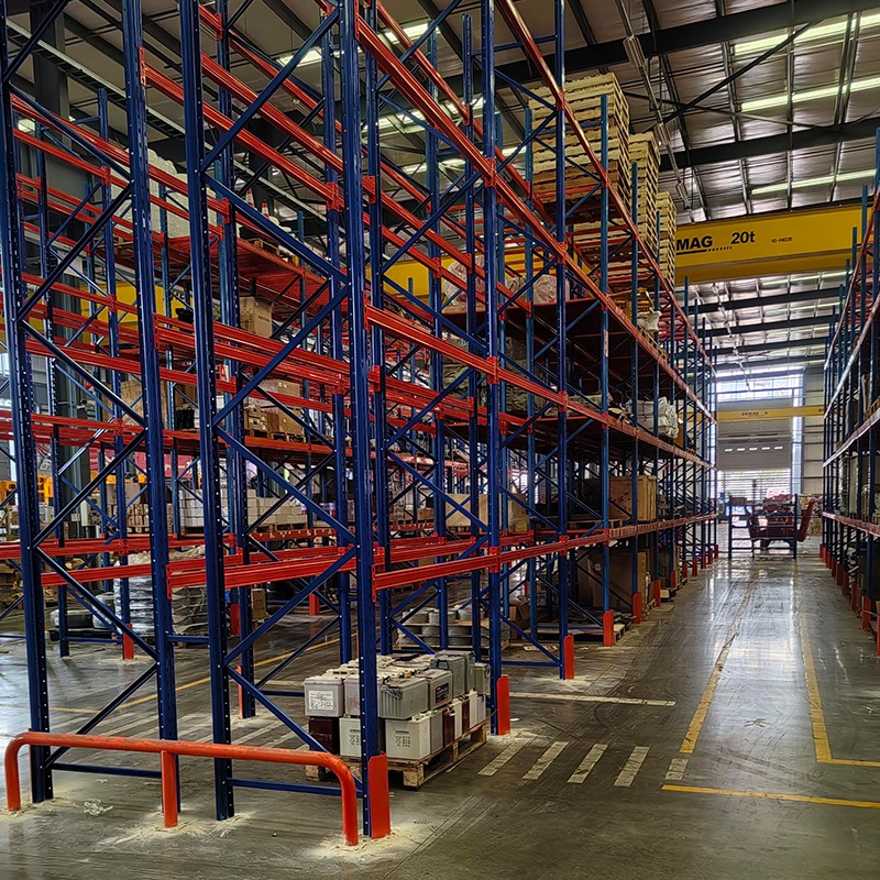 Economical Heavy Duty Cold Rolled Steel Multi-Level Selective Pallet Rack Corrosion Protection 250cm Layer Length for Warehouse