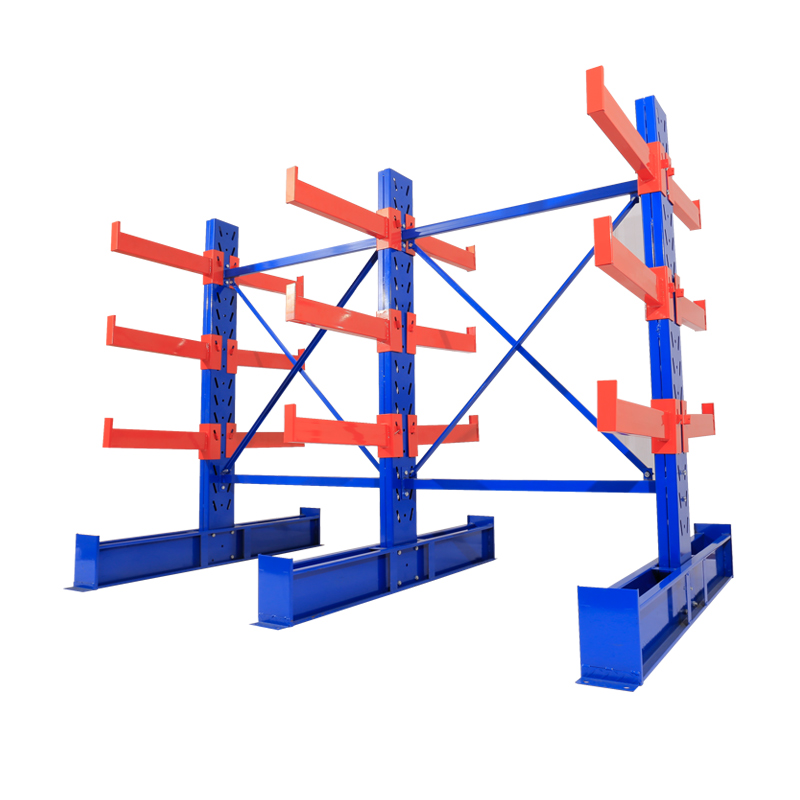 Durable Heavy-Duty Industrial Shelving Unit Durable Adjustable Cantilever Arm Racks Racking System for Warehouse Storage