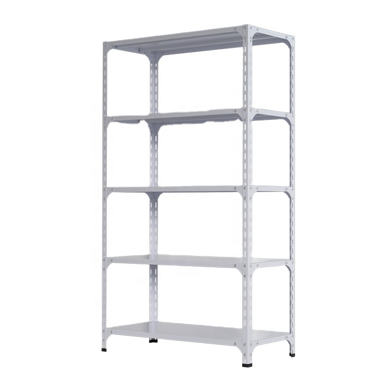 Manufacturer 3/4/5/6 Layers Warehouse Storage Shelf Household Angle Steel Rack Shelf