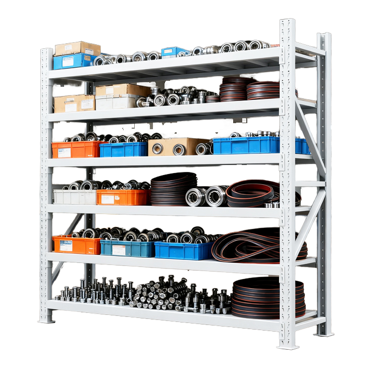 Adjustable Anti-Rust Steel Warehouse Shelves Light Duty Rack Workshop Storage Metal Racks for Garage & Warehouse