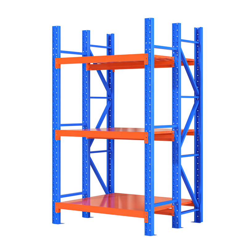 Heavy Duty Industrial Pallet Storage Racking 400kg/600kg/800kg/1500KG Capacity Per Layer Adjustable Steel Warehouse Rack