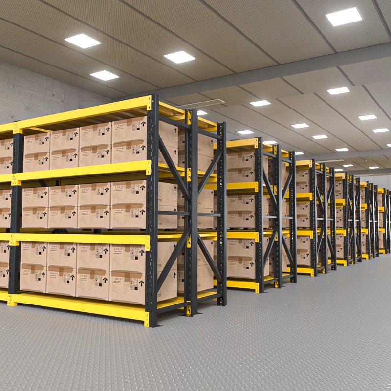 Warehouse Equipment Storage Stacking Racks Light Duty Rack Shelf