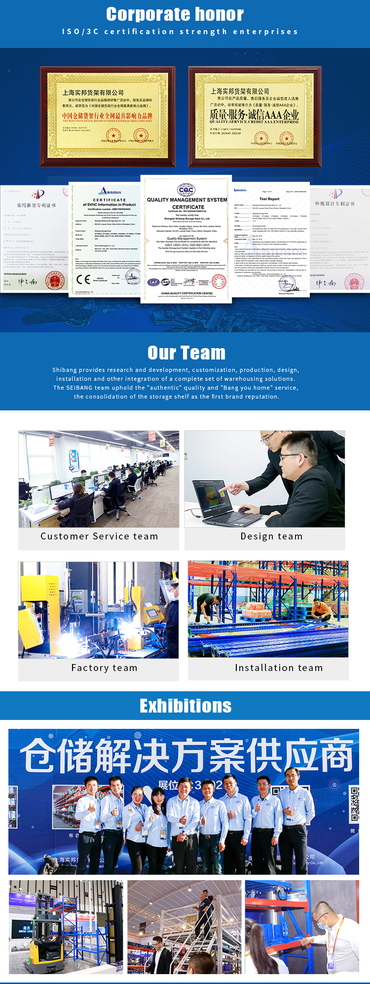 Exhibition events