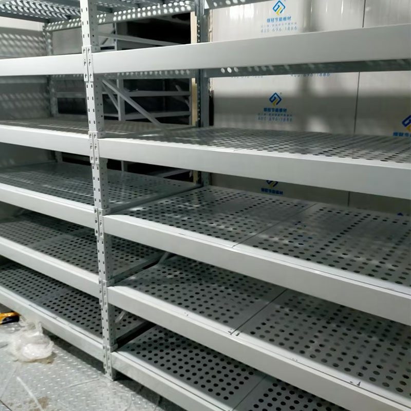 Factory Low Price Warehouse Racking System Rack Shelves Storage Racks with Hollowed-out Shelves