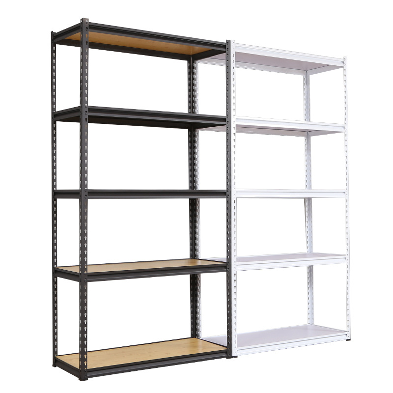 Boltless Metal Frame 5 Layer Warehouse Storage Rack Adjustable Shelf Stacking Racks Home Storage Shelving Garage Shelving