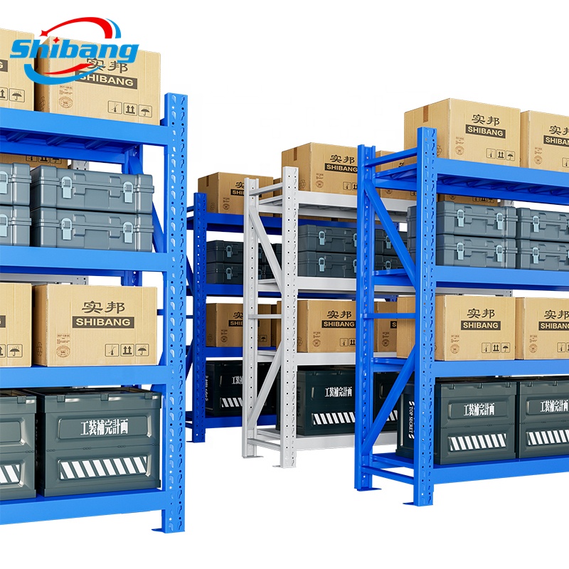 Adjustable Flexible Steel Shelving Long Span Bolted Racks Storage Racks Shelving Units Warehouse Racks