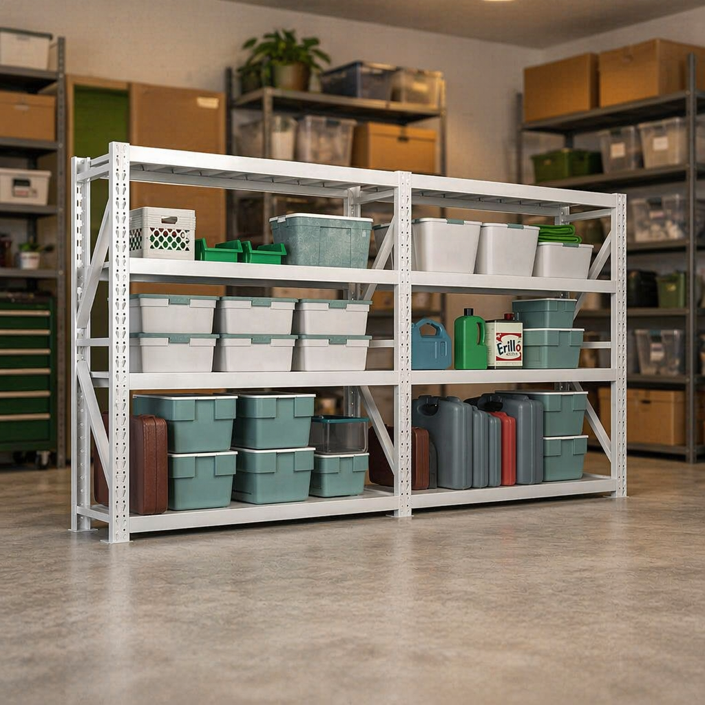 Adjustable Mutil Layer Heavy Duty Boltless Steel Shelving Rack Metal Stacking Storage Racks Warehouse Racking