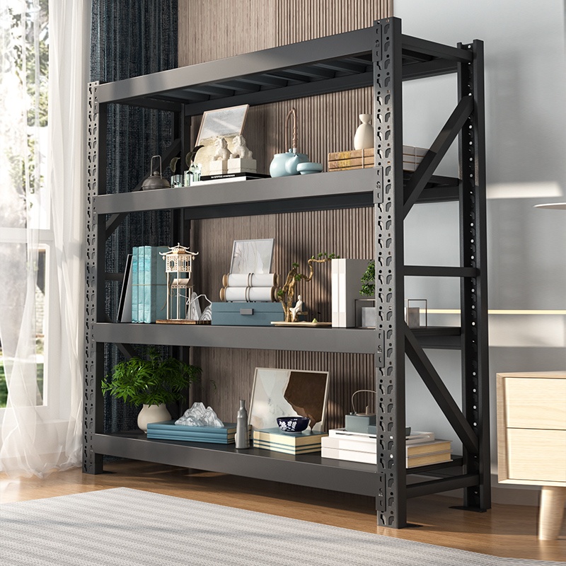 New Design Steel Frame 4/5 Layer Garage Stacking Shelf 300KG Heavy Duty Warehouse Storage Rack