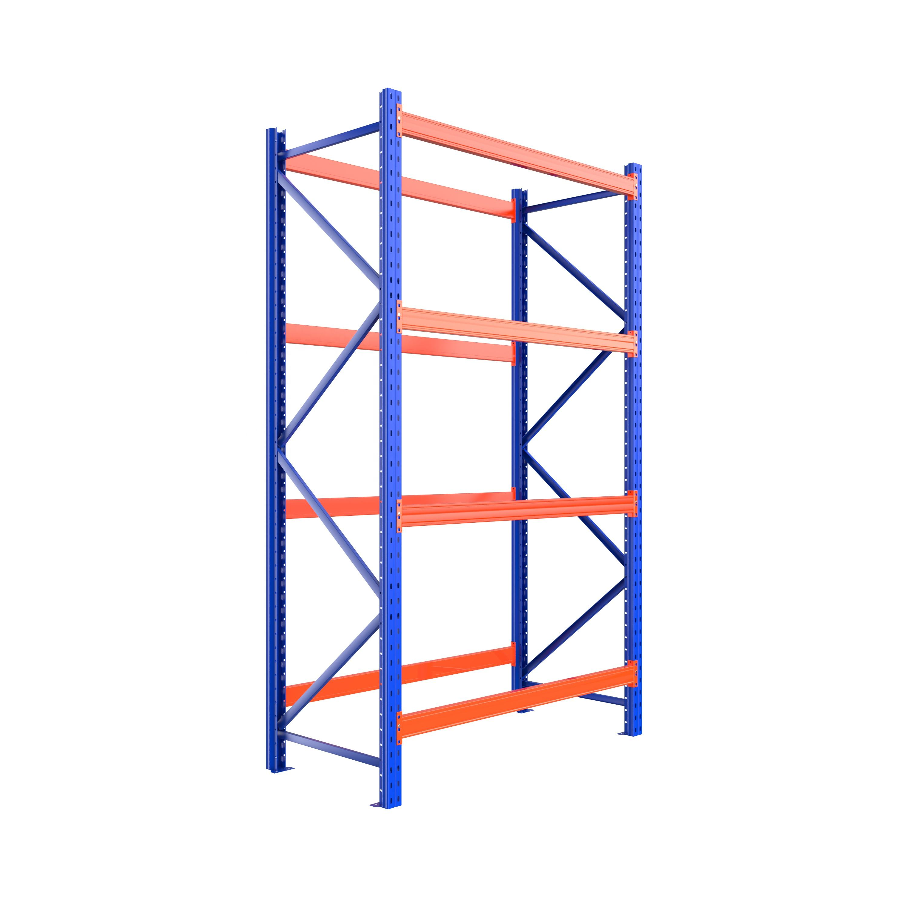 Shibang Steel Heavy Duty Adjustable Boltled Warehouse Racking System with Multi-Level Shelves for Pallet Storage
