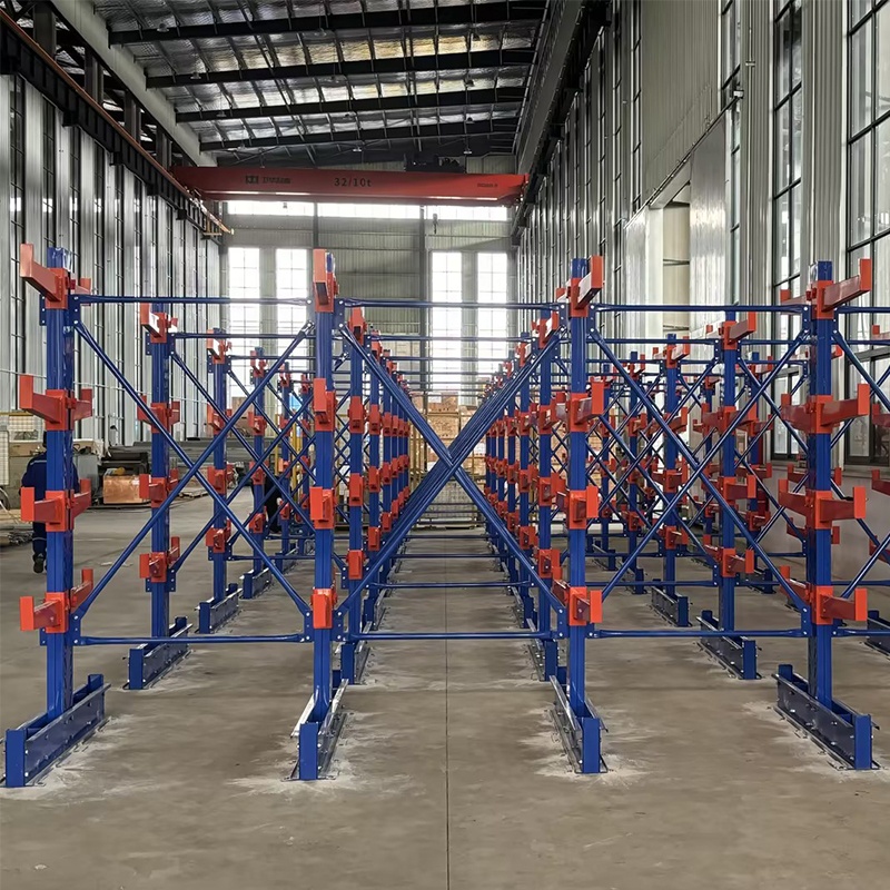 Shibang 500KG Load Arm Double Sided Cantilever Racking Powder Coating Heavy Duty Cantilever Racking