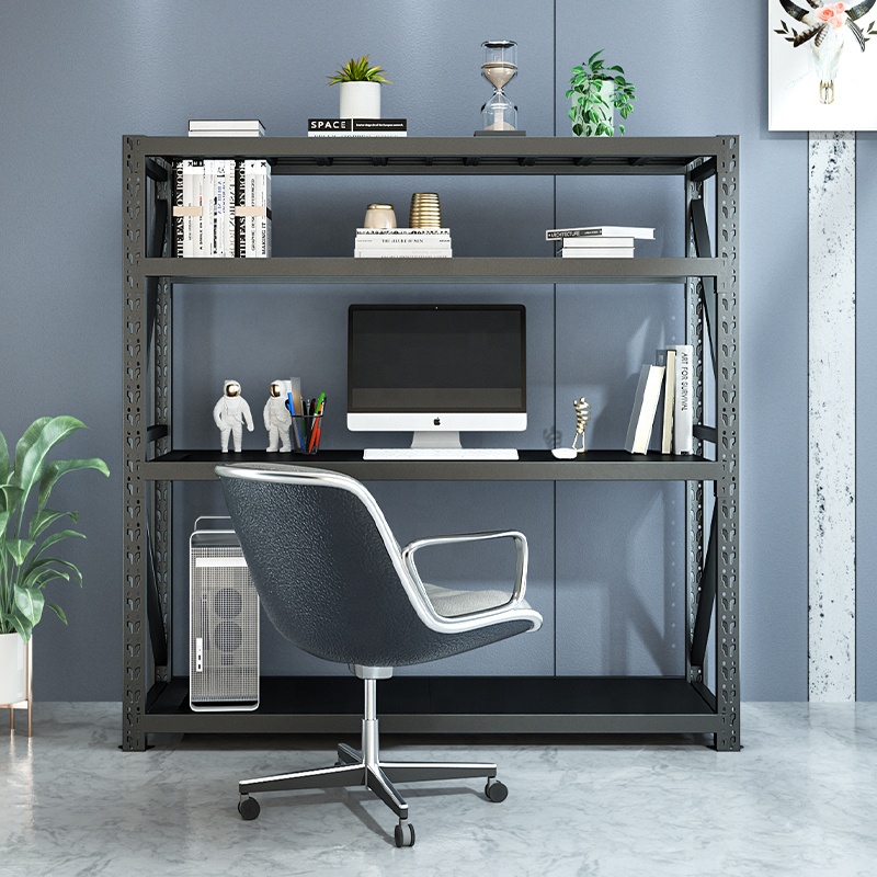 5 Tier Steel Adjustable Boltless Powder Coated Industrial Storage Rack Shelf Warehouse Racking System
