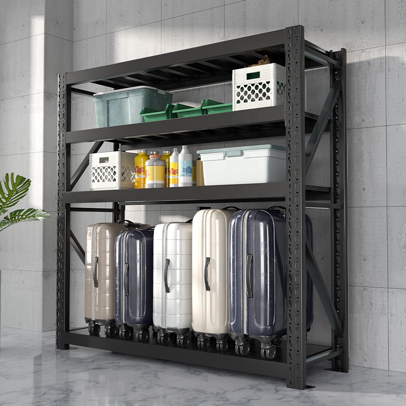 120KG Steel Storage Rack Metal Warehouse Racking Storage Shelving Industrial Rack Shelves