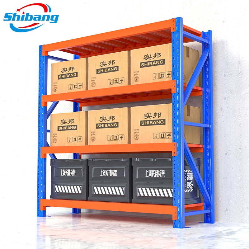 Cold Rolled Steel 150kg Load Steel Industrial Storage Racks Systems for Home Office Garage Shelf Shelving Units