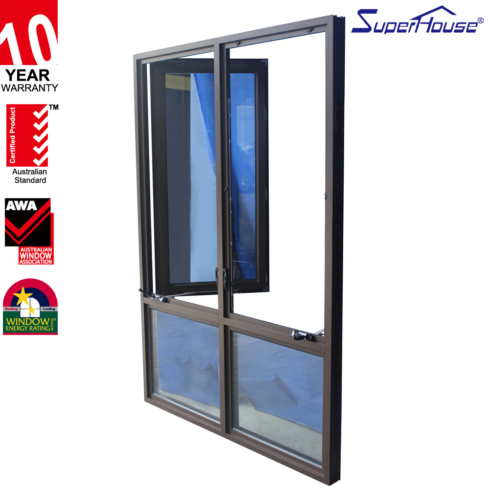 Thermal Break Aluminium Casement Windows Featuring Superior Sound Insulation for Domestic Projects