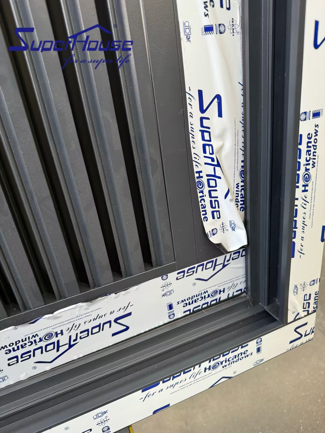 Aluminum Anti-impact Solid-panel Aluminum Corridor French Door