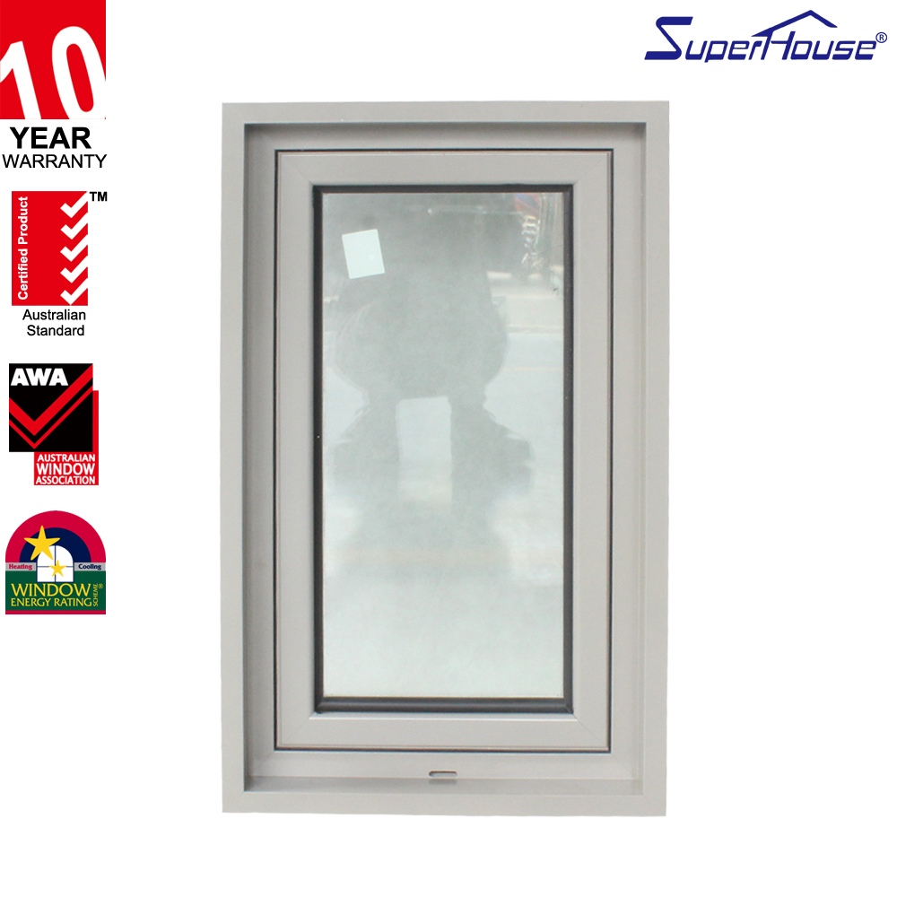 Modern Energy Efficient  High Security Customizable Aluminum Tilt Turn Windows for North American Hot Sale for Home