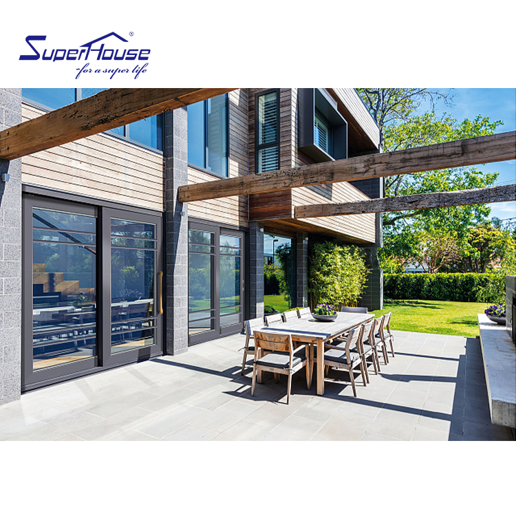 NFRC AS2047 Miami Dade Approved Matt Black Powder Coating Aluminium Fixed Window Custom Modern for Villa Aluminum Windows Doors