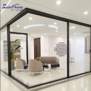 Ultra Slim Exterior Aluminum Sliding Glass Doors