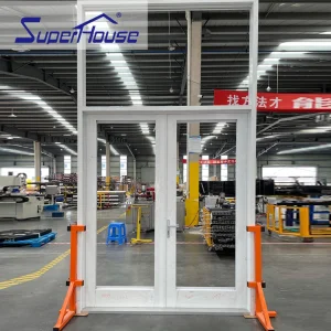 Commercial Door Aluminium Electric Open Emergency Escape Storefront Door