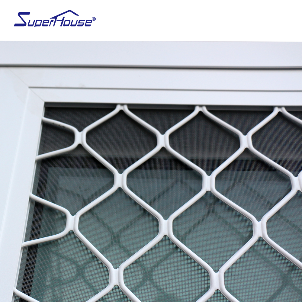 Superhouse NFRC White Outdoor Hurricane Proof Patio Impact Large Glass Exterior Balcony Thermal Break Aluminum Sliding Doors